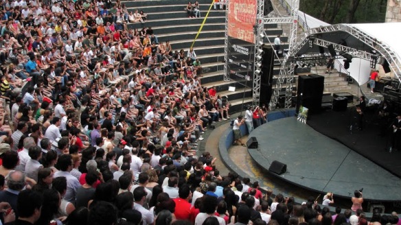 Teatro de Arena recebeu a última edição da Virada Cultural Paulista, em 2011